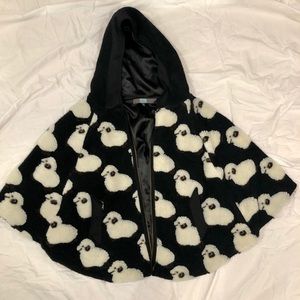 Anthropology Eva Franco lamb coat